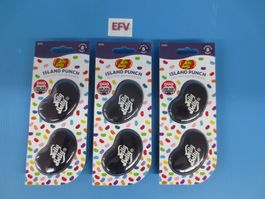6 Stück Jelly Belly Island Punch Autoduft, Haus, Duftbaum