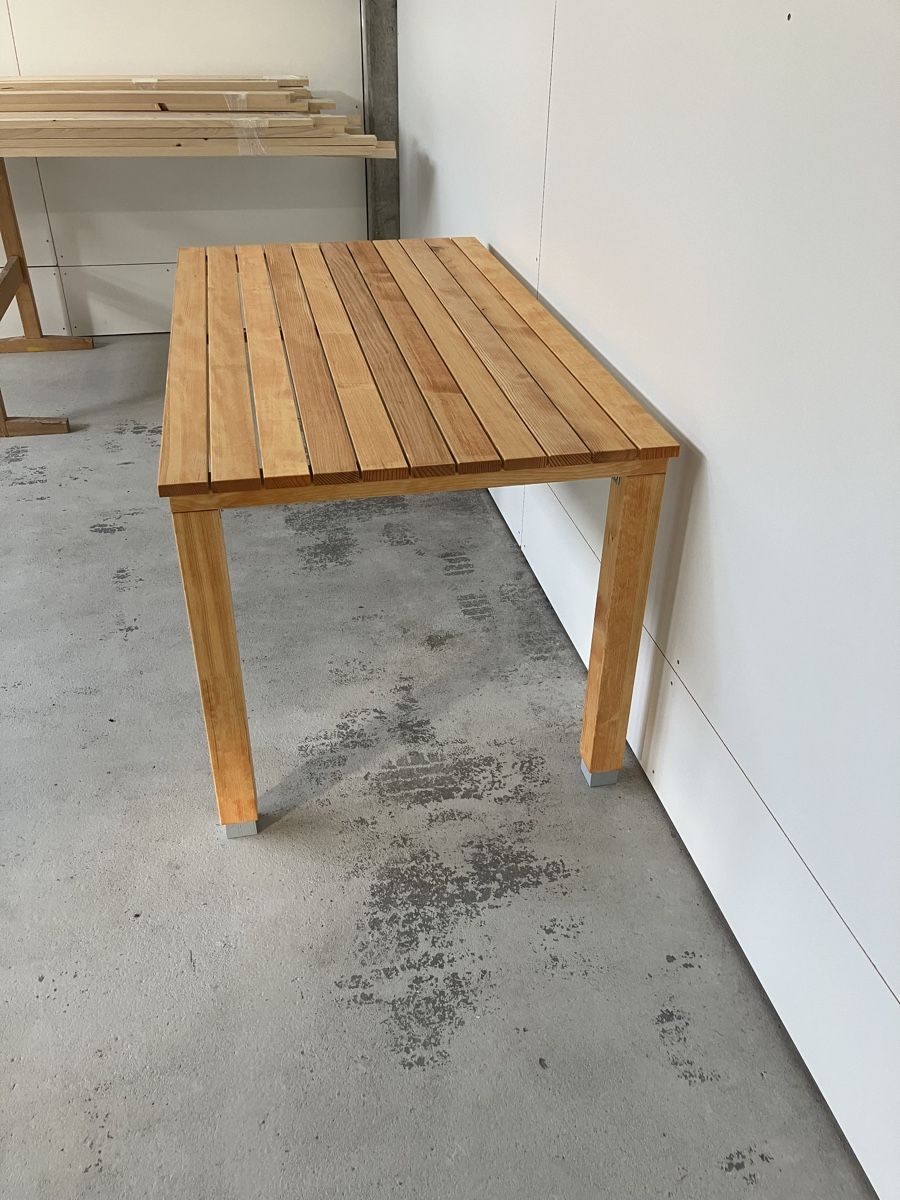 Tische: Gartentisch aus Holz neu 1.5 m – Neu (gemäss Beschreibung) aus Werthenstein von LEGE77 5