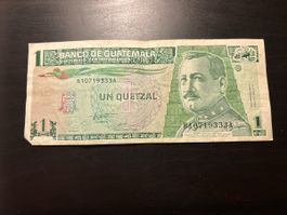 Billet Guatemala 🇬🇹 1995