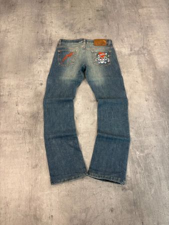 Vintage Ed Hardy Bootcut Jeans (M)