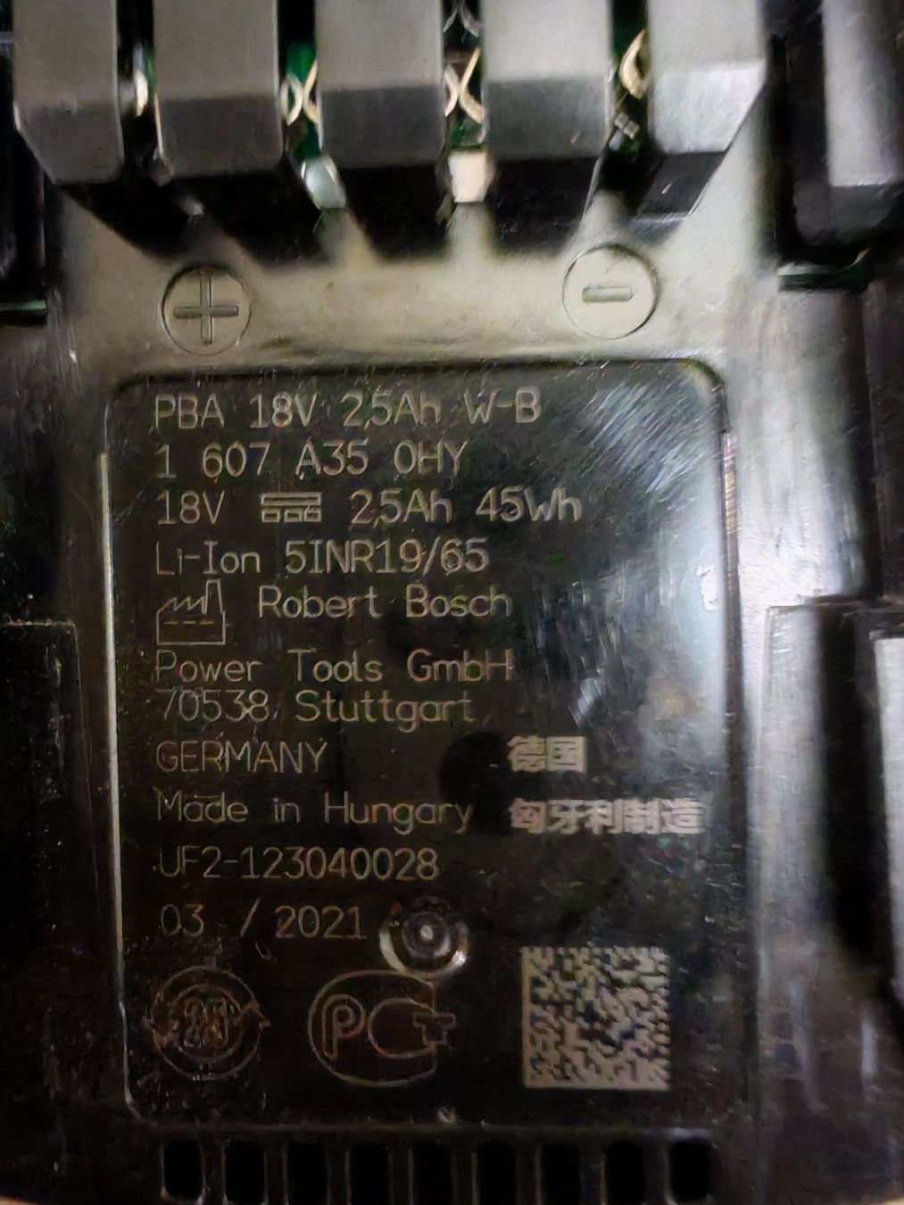 Bosch Akkus & Batterien: Gloria Akku 18Volt 2.5 Ah 45 Wh – Gebraucht aus Bern von Isterk 3