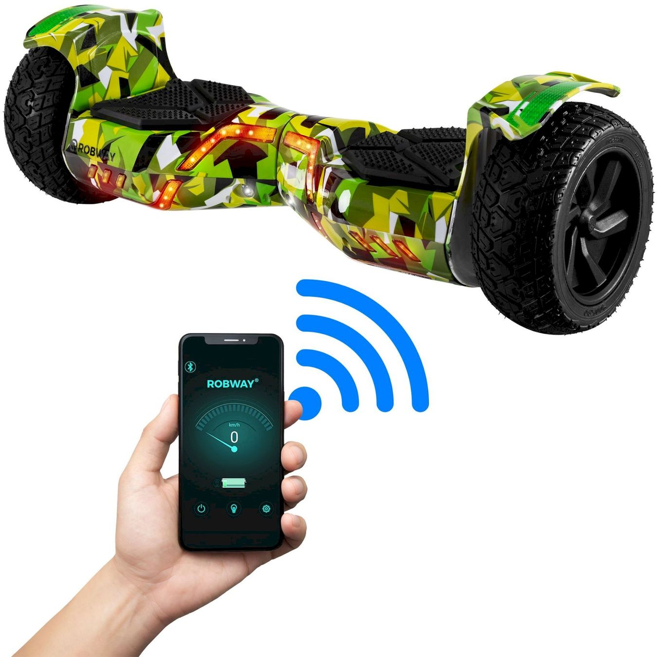 Hoverboard: Robway X2 Hoverboard 8.5 Zoll 700W – Nuovo e nell'imballaggio originale da Bottighofen venduto da zaap