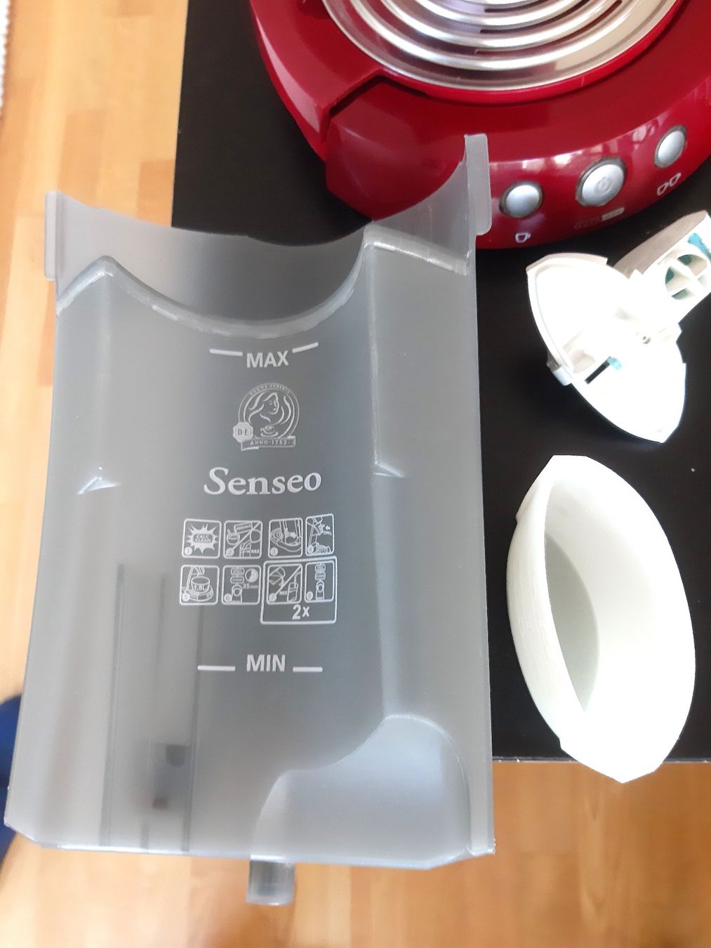 Macchine per caffè & Macchine per espresso: Kaffeepadmaschine Philips Senseo HD 7854 Latte Select – Usato da Muri b. Bern venduto da Tuchmus 8