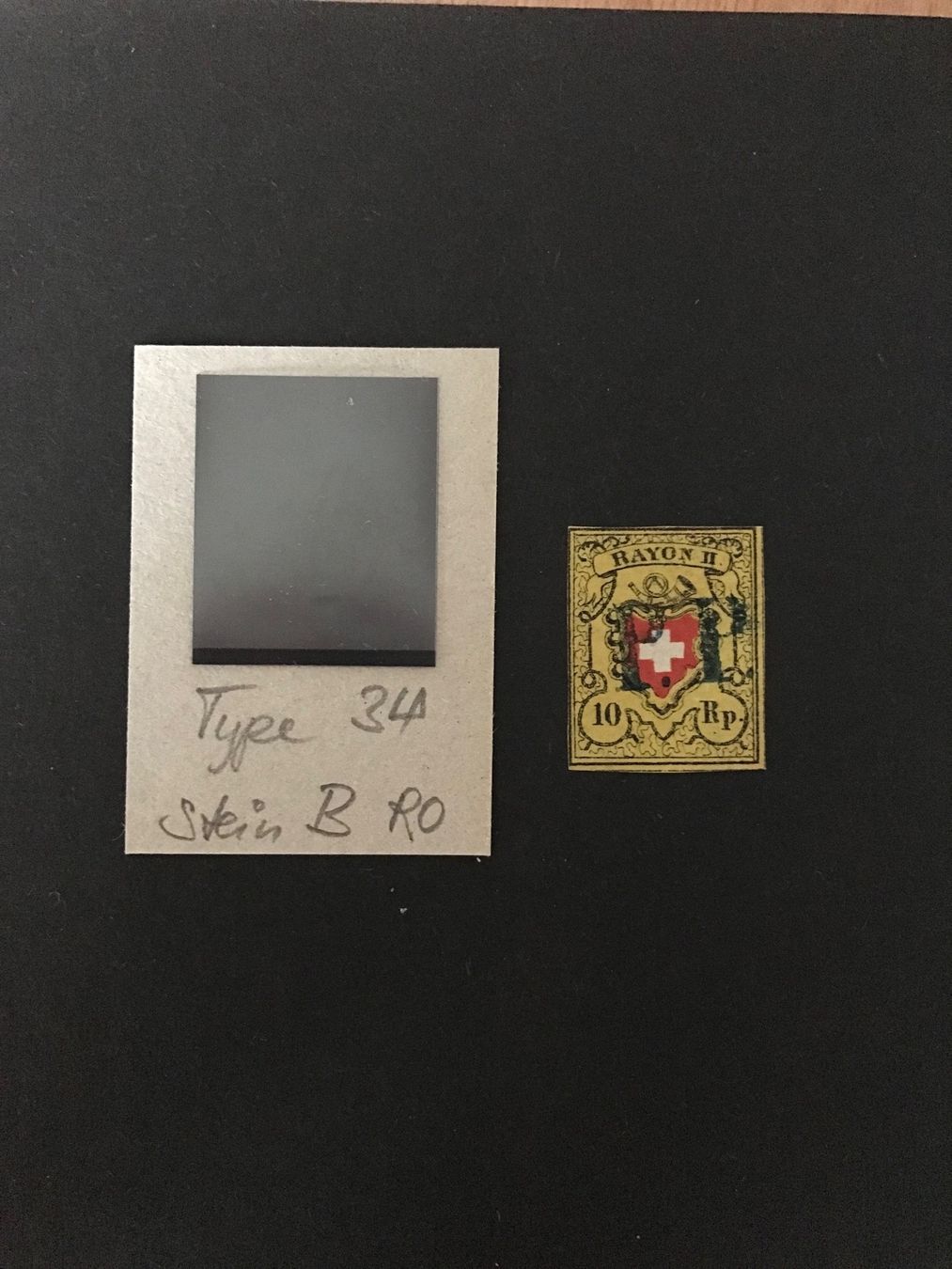 Tutti i francobolli: 1850, Rayon Stein B RO mit Abart – Usato da stäfa venduto da brandy66 1