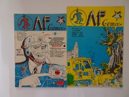 2 uralte AF Comix Nummer 0 und 2/3