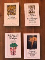 4 Diogenes Bücher Schlink, Süsskind, etc.