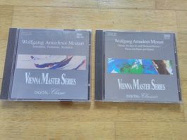 2x Wolfgang Amadeus Mozart (VMS- CD's)