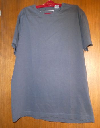 T-shirt bleu gris-bleu Taille L - neuf