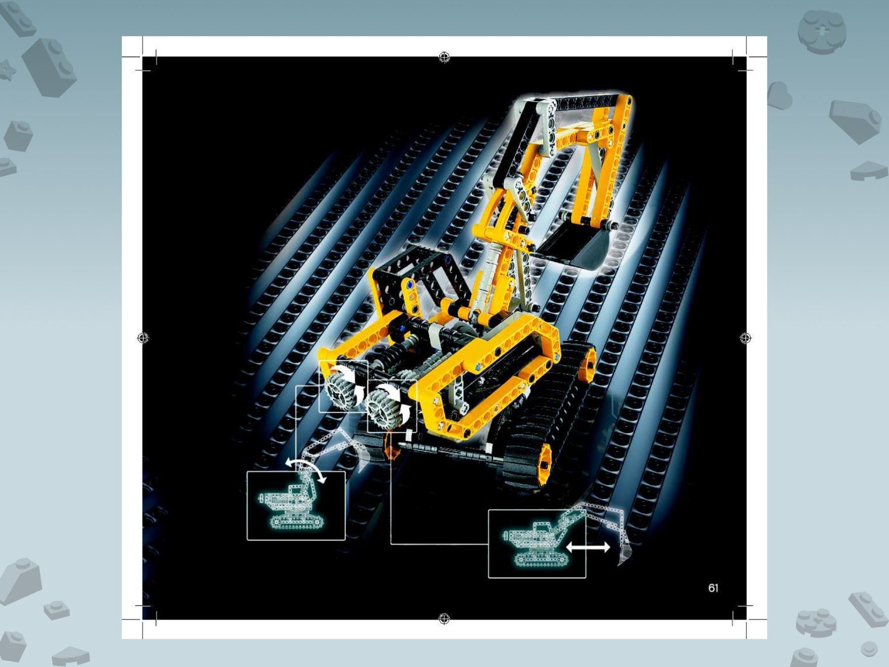 Lego Giocattoli: Lego Technic- Kettenbagger – Usato da Lausen venduto da Rotezora79 5