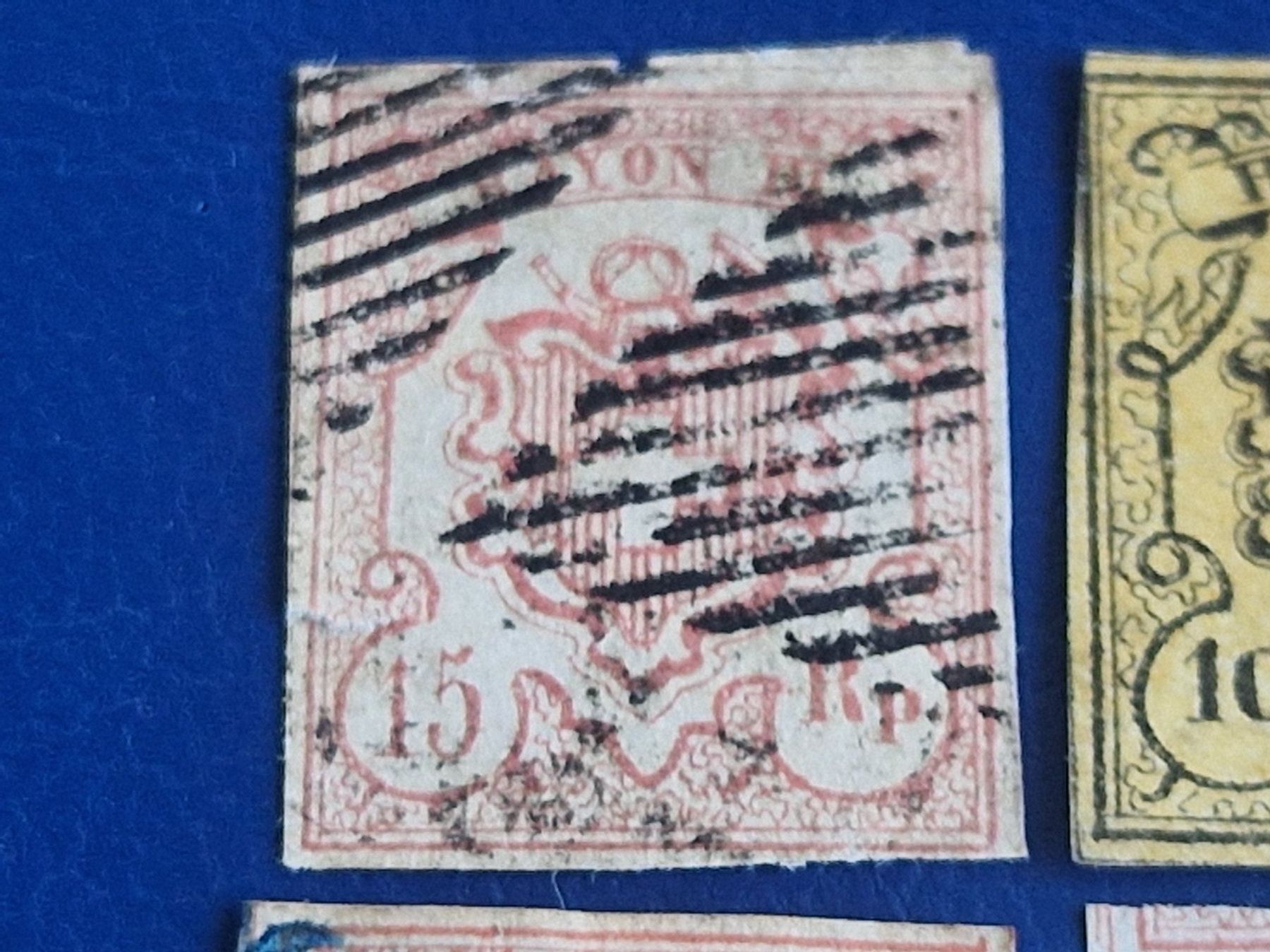 Tutti i francobolli: Rayon 4St., ab 1.- – Usato da Burgdorf venduto da Glossy01 1