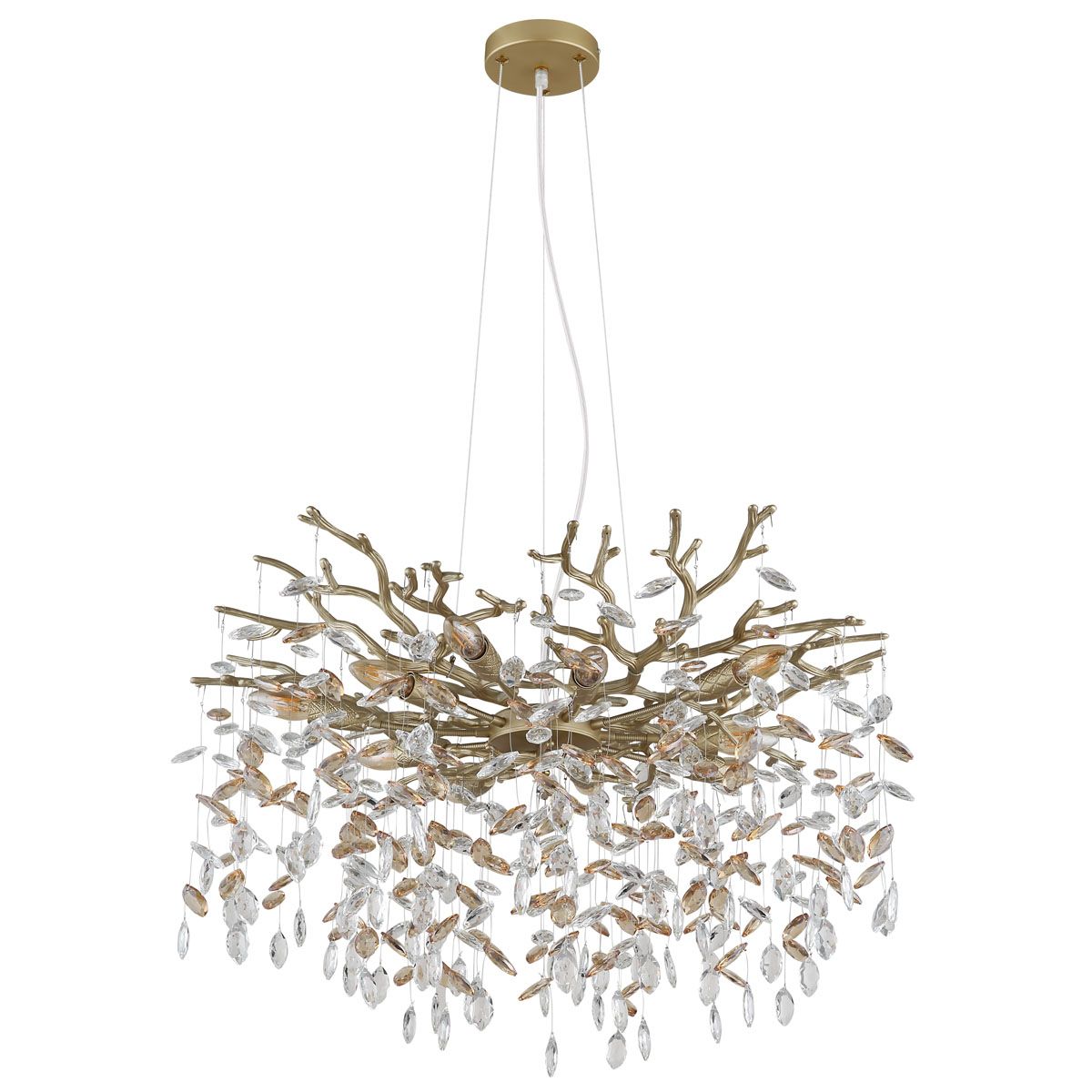 Lampadari & plafoniere: Pendelleuchte, Glaskristalle, 80 cm Ø – Nuovo (secondo la descrizione) da Kreuzlingen venduto da Smart-Light 3