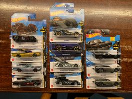 Hot Wheels Batmobile Sammlung (11Stk), Selten und Neu!