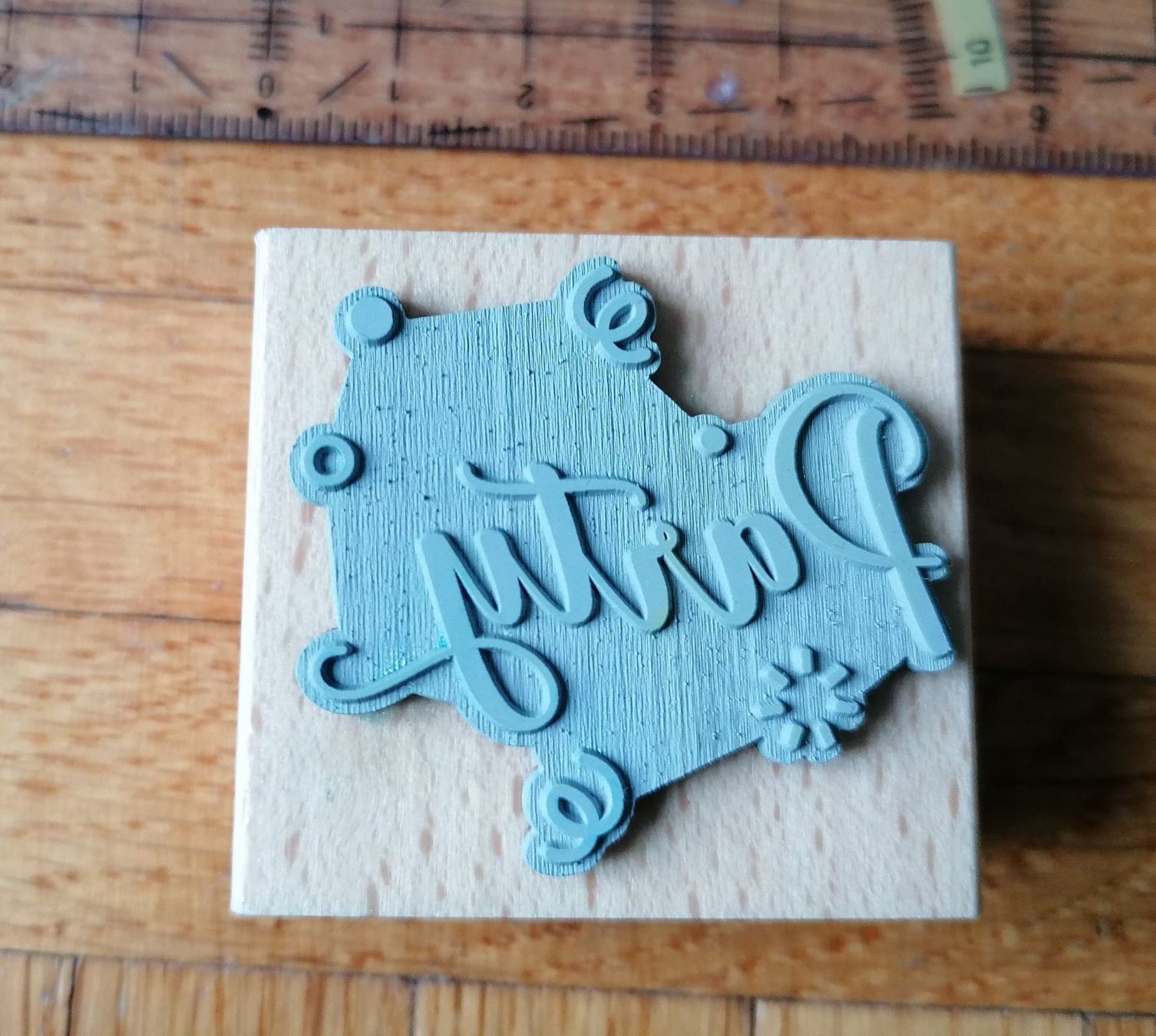 Tampons: Stempel Textstempel "Party" Luftschlangen – D'occasion à Liebefeld par Ochotona 1
