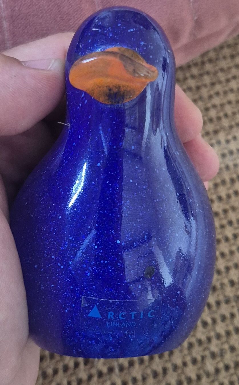 Tutte le decorazioni: Figurine pingouin bleu verre ARCTIC DESIGN – Usato da La Chaux-de-Fonds venduto da Airnessman