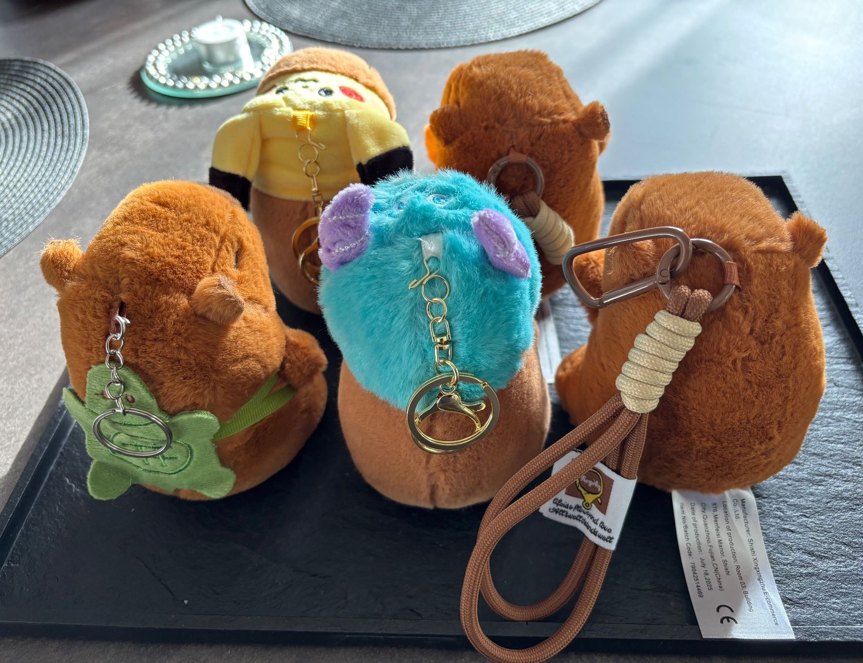 Giocattoli: 5 Capybara - porte clé NEW – Nuovo e nell'imballaggio originale da Collombey venduto da Cards07 2