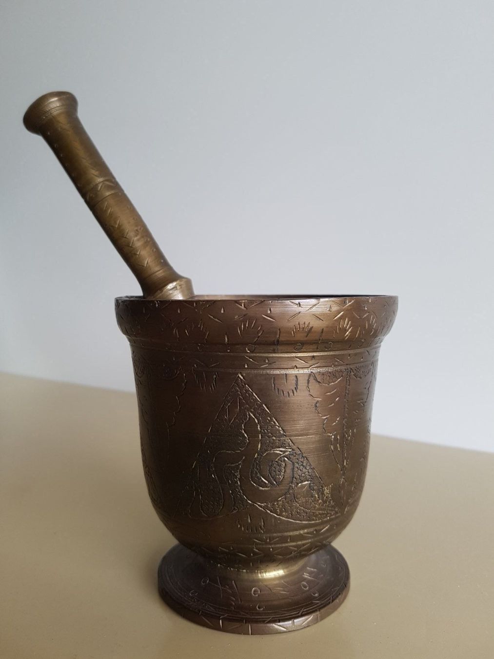 Altro per cucinare: Antikes Mörser Set Bronze – Usato da Opfikon venduto da koiliebhaber 2