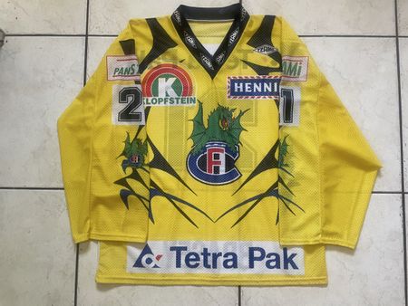 Maillot Fribourg Gottéron Patrice Brasey 21 Taille L