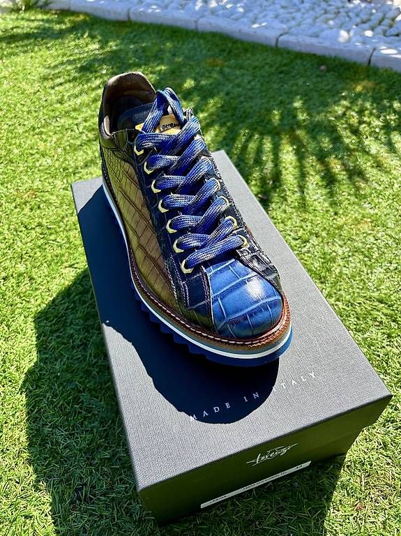 Herrenschuhe: Lorenzi Cobalto Herren Schuh - Neu! – Neu und originalverpackt aus Chur von Eyspi 2