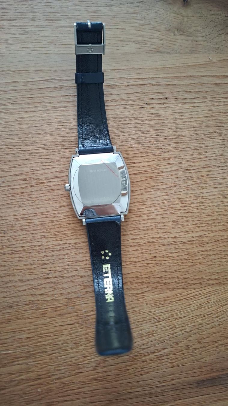 Eterna Orologi: Eterna Executive 4000 dunkelblau – Usato da Wollerau venduto da ziste 1