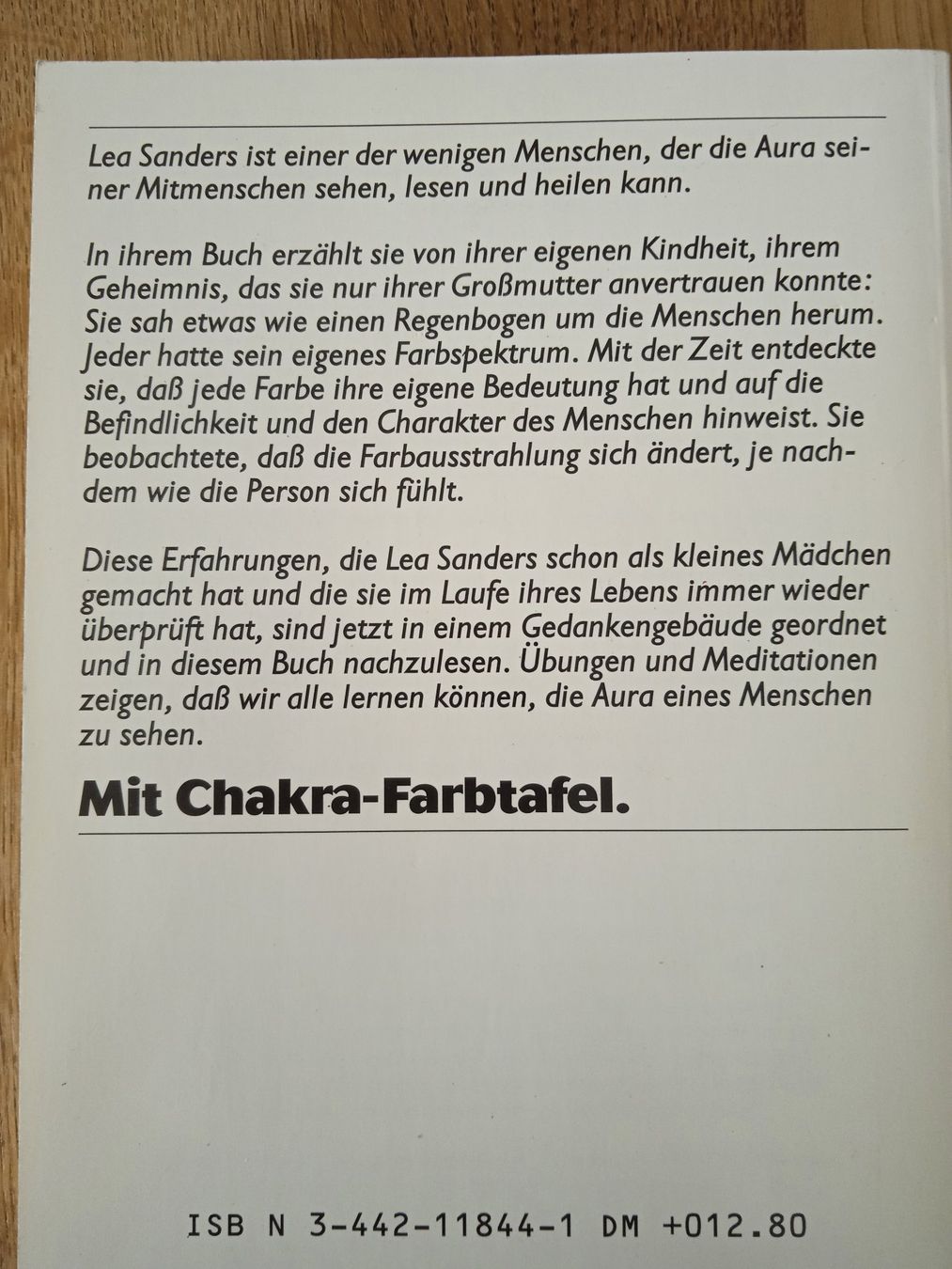 Libri: Die Farben deiner Aura von Lea Sanders – Usato da Rothrist venduto da MaSa82 1
