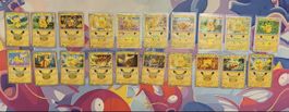 Pokémon 30th Celebration Pikachu DE Karten Set ab1.-