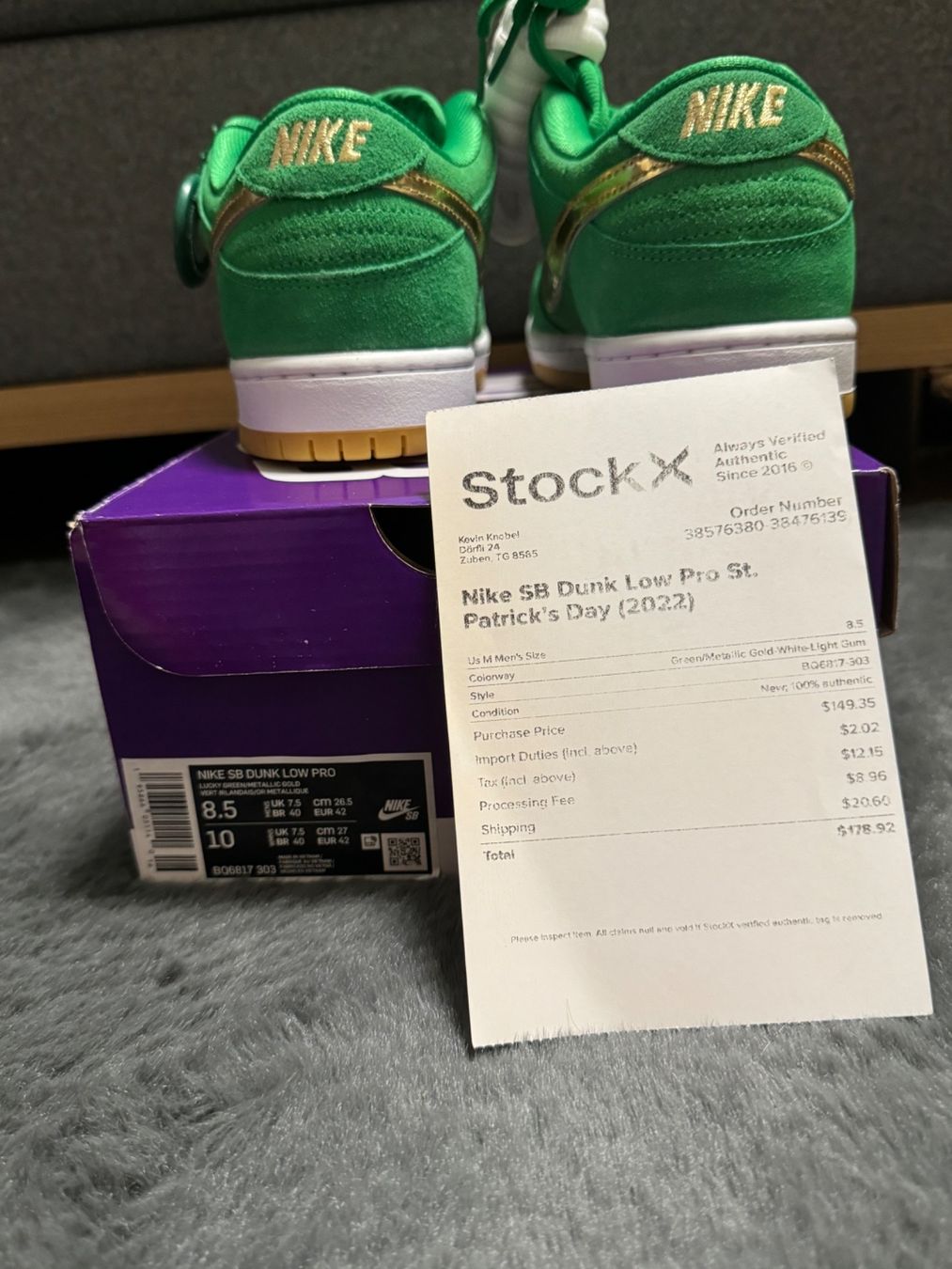 Nike Herrenschuhe: Sb dunk low – Neu und originalverpackt aus Wollerau von Marion_Jarno 3