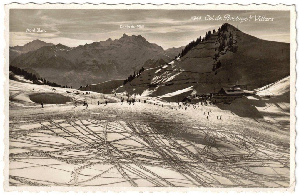 Cartoline postali: Villars - Col de Bretaye – Usato da Binningen venduto da Mountainrider
