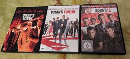 DVD Set Nr.11 (Ocean's Eleven,  Ocean's Twelve,  Ocean's 13)