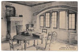 Valangin, Chambre de la Comtesse au Château, vers 1920