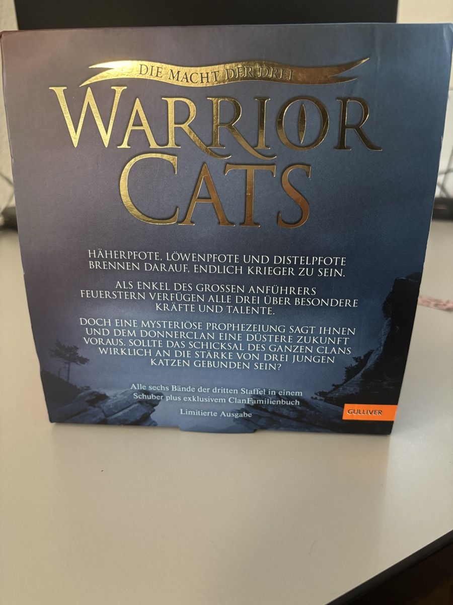 Libri: Warrior Cats Staffel 3 Box komplett – Usato da Hunzenschwil venduto da ede_h8tt 2
