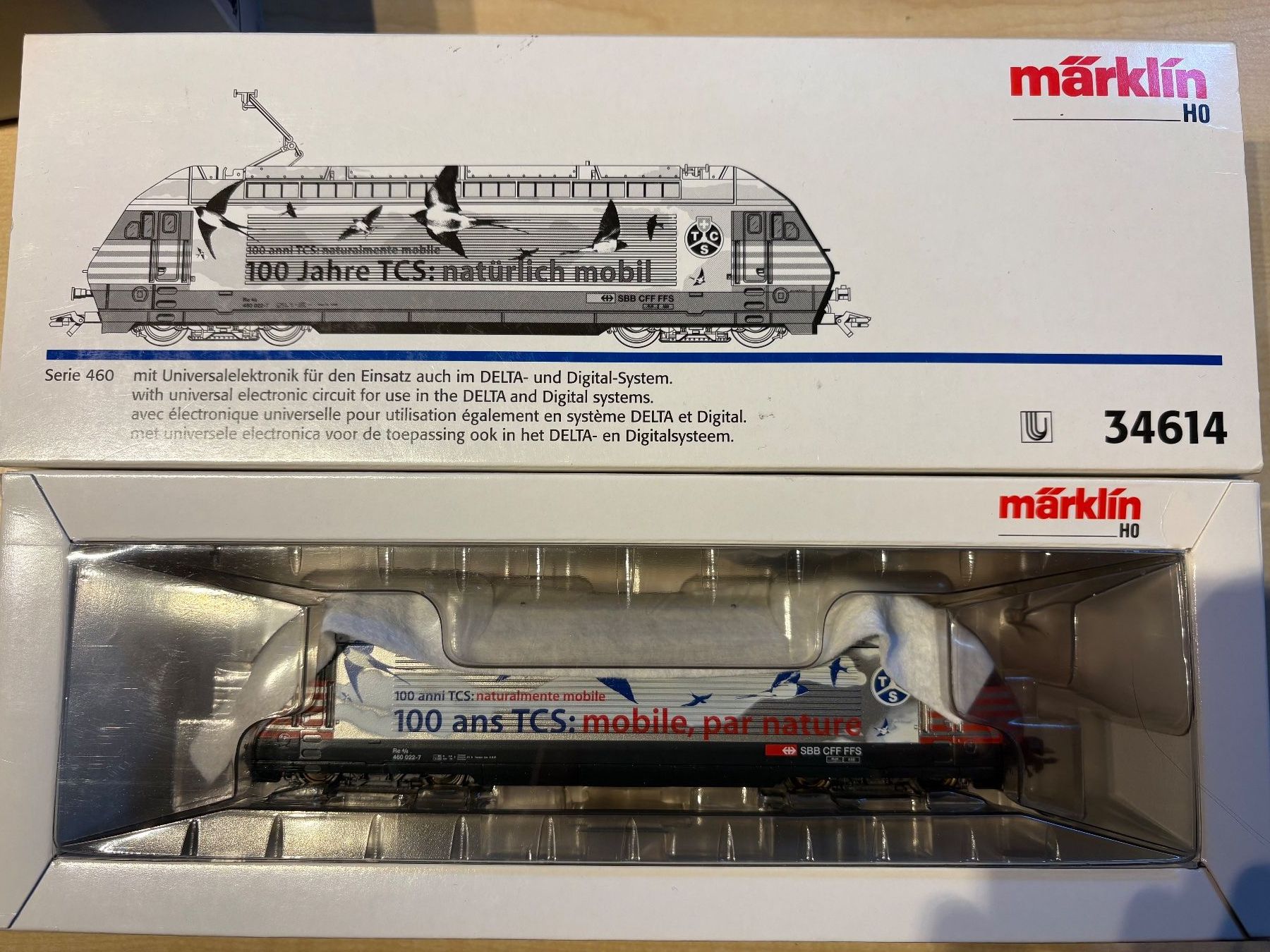 Märklin Modellini di ferrovie: Maerklin 34614 460 TCS – Nuovo e nell'imballaggio originale da Corcelles Payerne venduto da Pierre66 6
