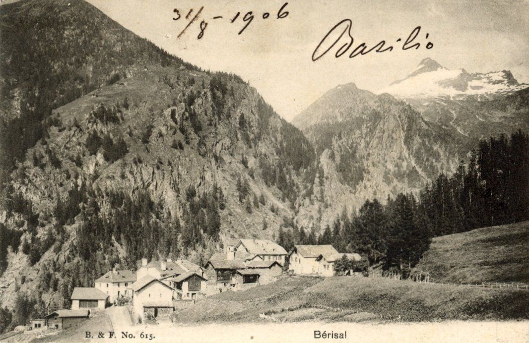 Ansichtskarten: Bérisal   VS  -  Simplonstrasse  - 5  diverse Ansichtskarten – Gebraucht aus Brig von Valcards54 3