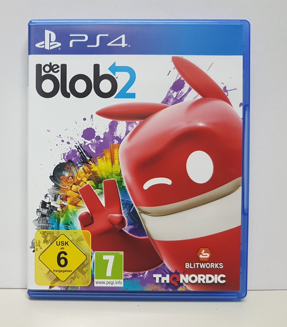 Sony Giochi: De Blob 2  Farbenfrohe Abenteuer voller Action PS4 – Usato da Schüpfheim venduto da Games_Spielkonsolen 1
