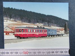 BAHN SCHWEIZ CMN MONTAGNES NE Be4/4 LA SAGNE 1992 AK