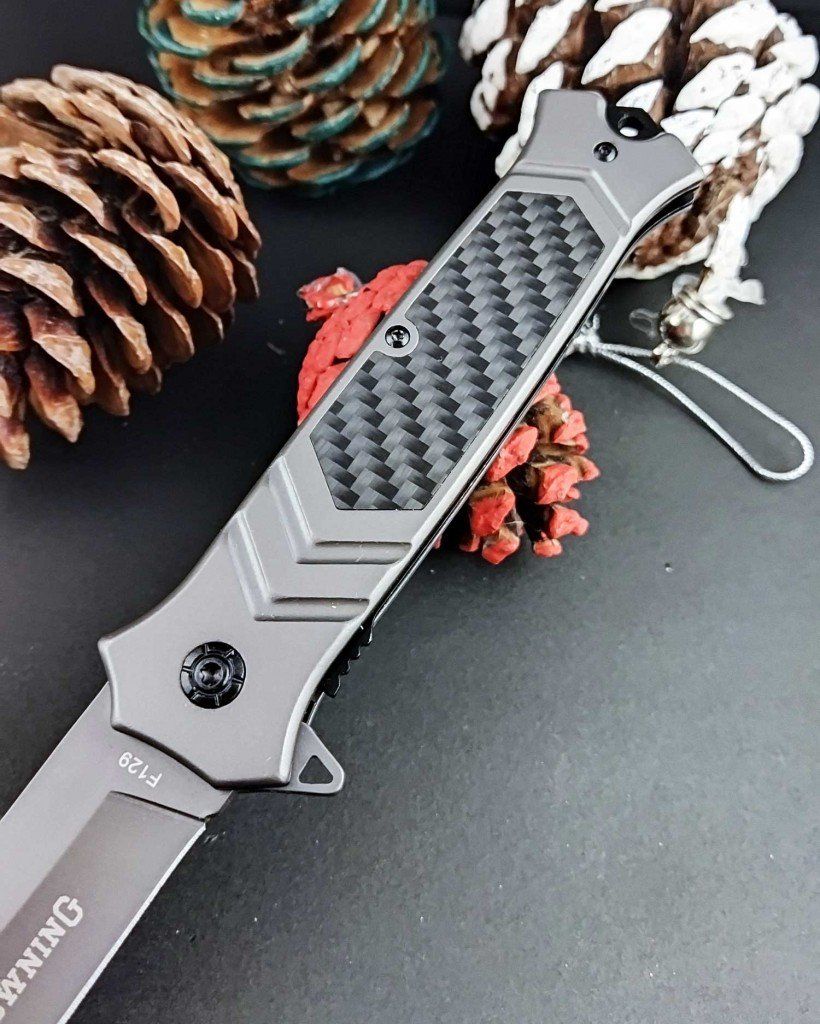 Coltelli tascabile: 22,5 cm langes Browning Taschenmesser, Dunkelgrau – Nuovo e nell'imballaggio originale da Oberentfelden venduto da sch_8bt6 1