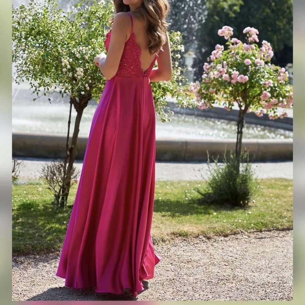 Vestiti: Abendkleid lang Pink Grösse 34 NEU  – Nuovo e nell'imballaggio originale da Schlatt ZH venduto da INVA00 2