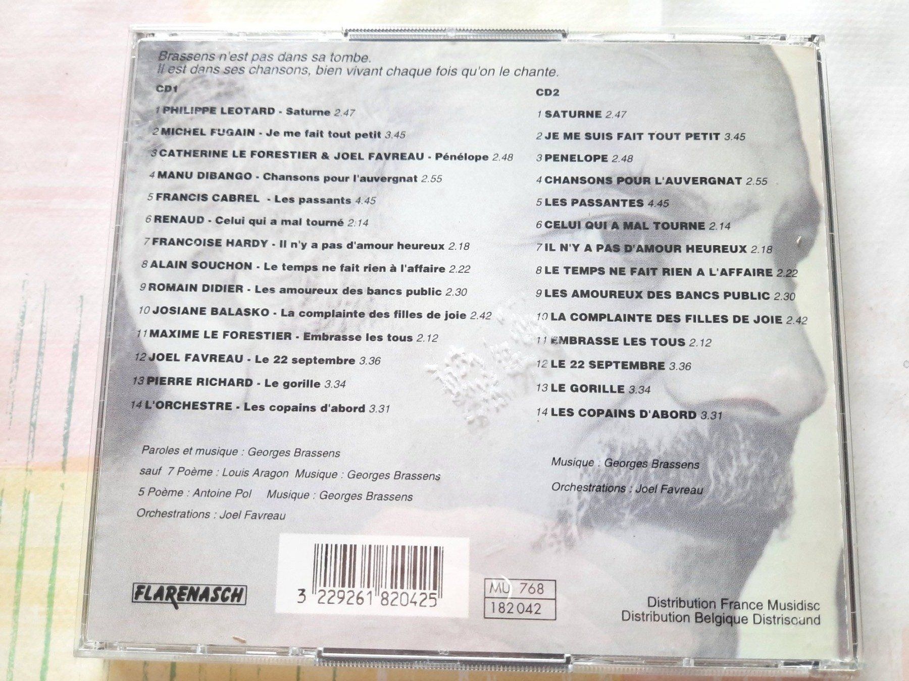 CD: Cd Chantons Brassens – Usato da Pully venduto da bro_n52j 1