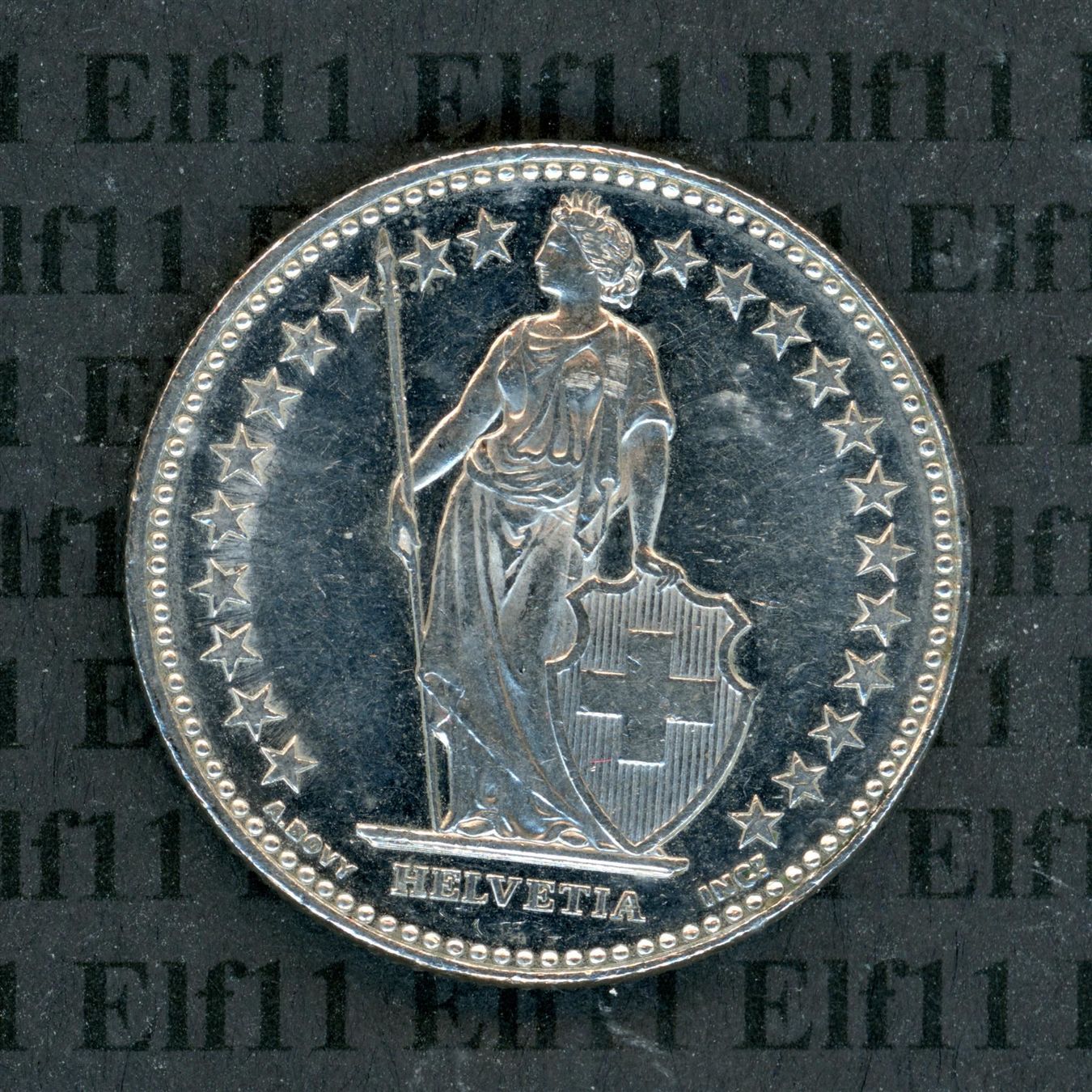 Tutti le monete: CHF___2.00 2010 -vz 2 Franken – Usato da Widnau venduto da Elf11 1
