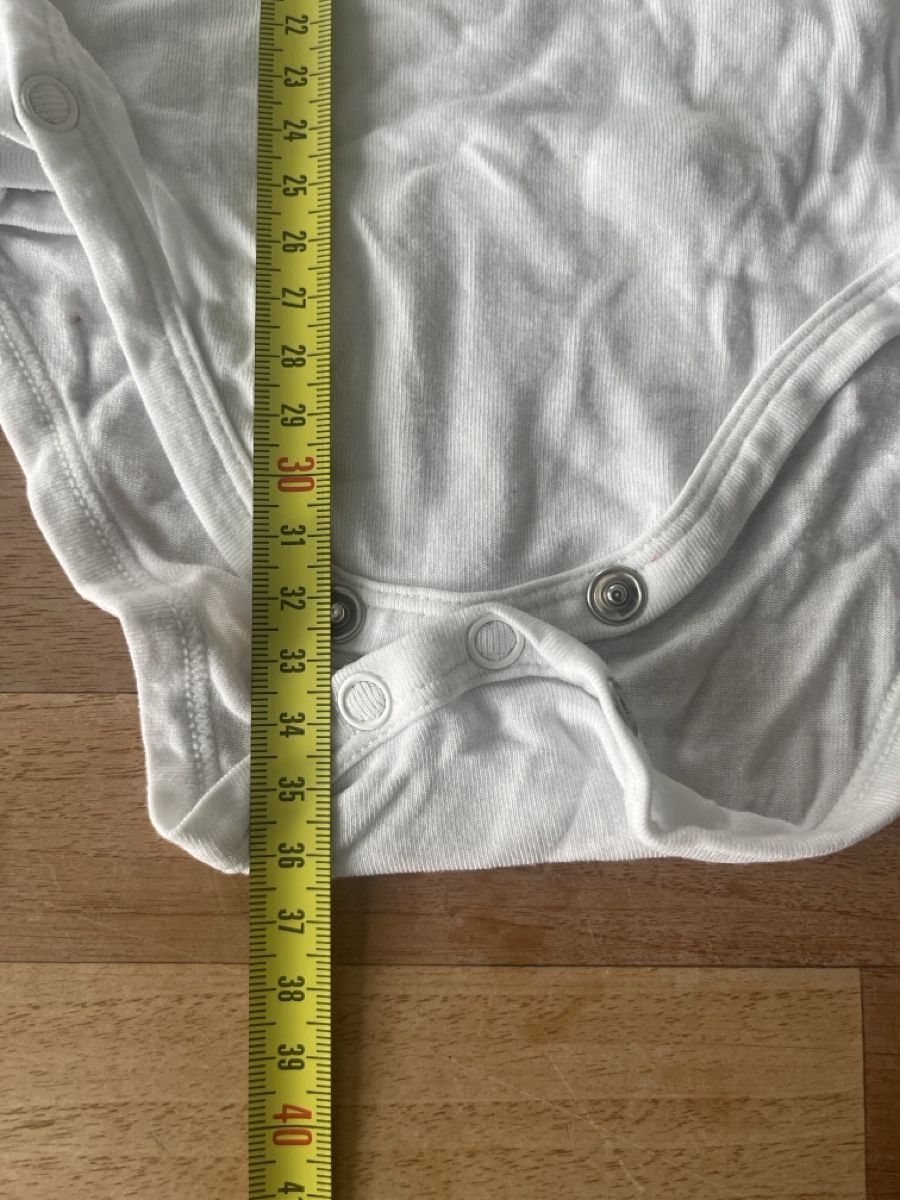 Biancheria intima: Wickelbody Grösse 62/68 Langarm – Usato da Basel venduto da HugChristine 1