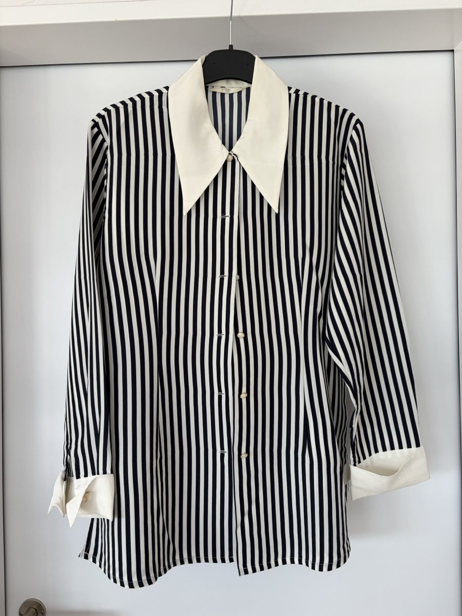 Blusen: Vintage Bluse Streifen Grösse M – Gebraucht aus Zürich von Ambrette9