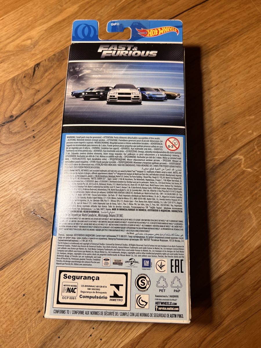 Hot Wheels Modellini d'auto: Hotwheels Fast&Furious Modellautoset – Nuovo e nell'imballaggio originale da Hagneck venduto da Stejobe 2