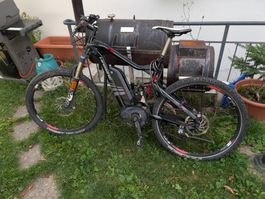 E-Bike Haibike Fullseven 7.0 Schwarz Grösse L gebraucht Batt