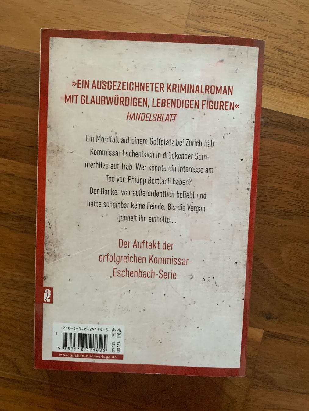 Libri: Michael Theurillat: Im Sommer sterben – Usato da Schlierbach venduto da matro01 1