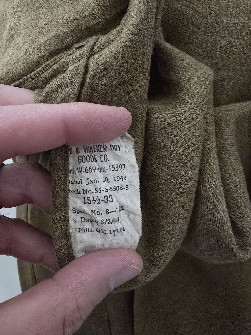 US Army Uniformi: ww2 us army chemise  – Usato da Suchy venduto da jultur 3