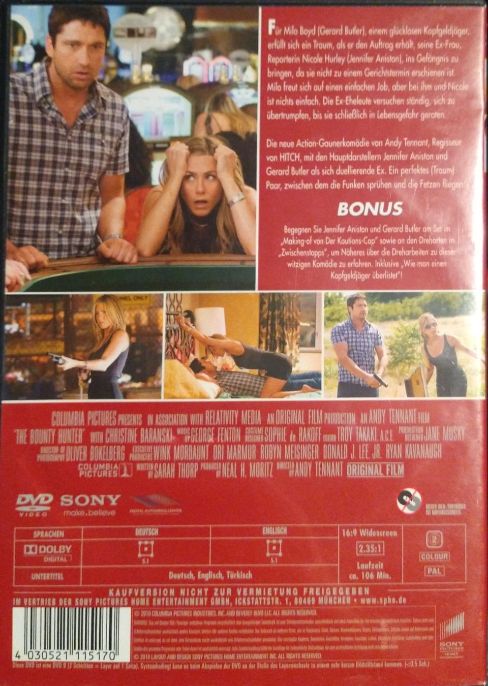 Tutti i DVDs: Der Kautions-COP – Usato da Wetzikon ZH venduto da GUAIO 1
