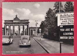 BERLIN, BRANDENBURGER TOR, 6.10.1950