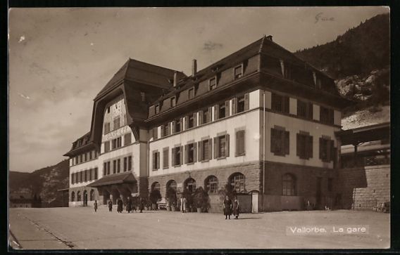 Ansichtskarten: AK Vallorbe, La gare, Bahnhof – Gebraucht aus Berlin von bartko-reher