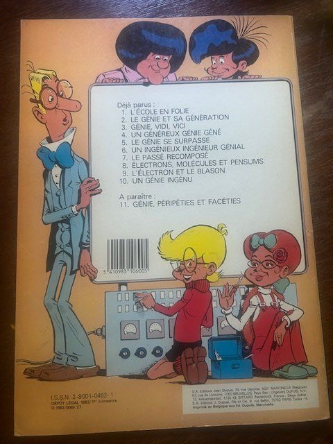 Comics: Rectitude et Génial Olivier No 3 - BD – Gebraucht aus Chambésy von Luna1292 1