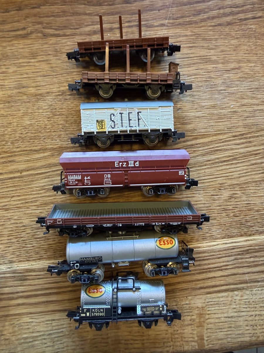 Modelleisenbahnen: Rokal Güterwagen Spur TT – Gebraucht aus Riggisberg von Gauli