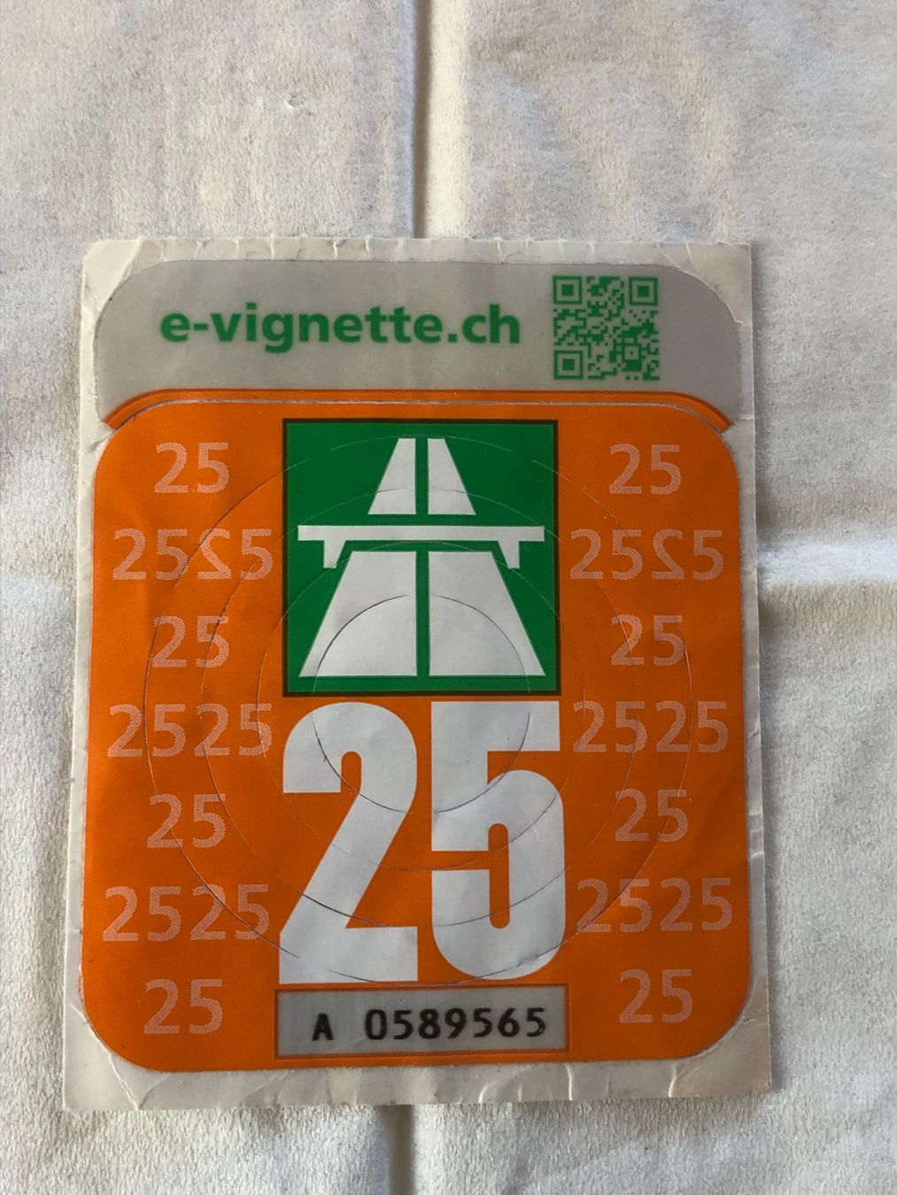 Vignettes Autoroutières: Autobahnvignette 2025 – D'occasion à Ganterschwil par ganterb